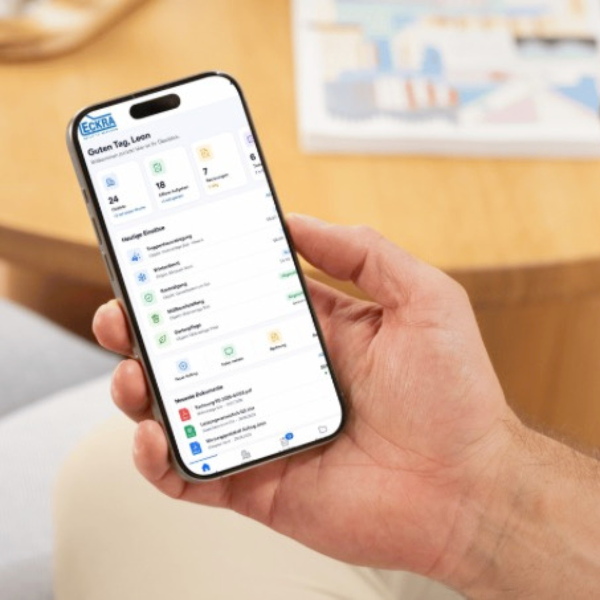 Digitalisierung und Kundenportal von EckRa Service